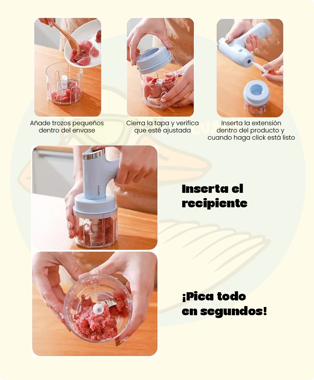 Blend & Cut 2 en 1 + eBook Postres sin horno