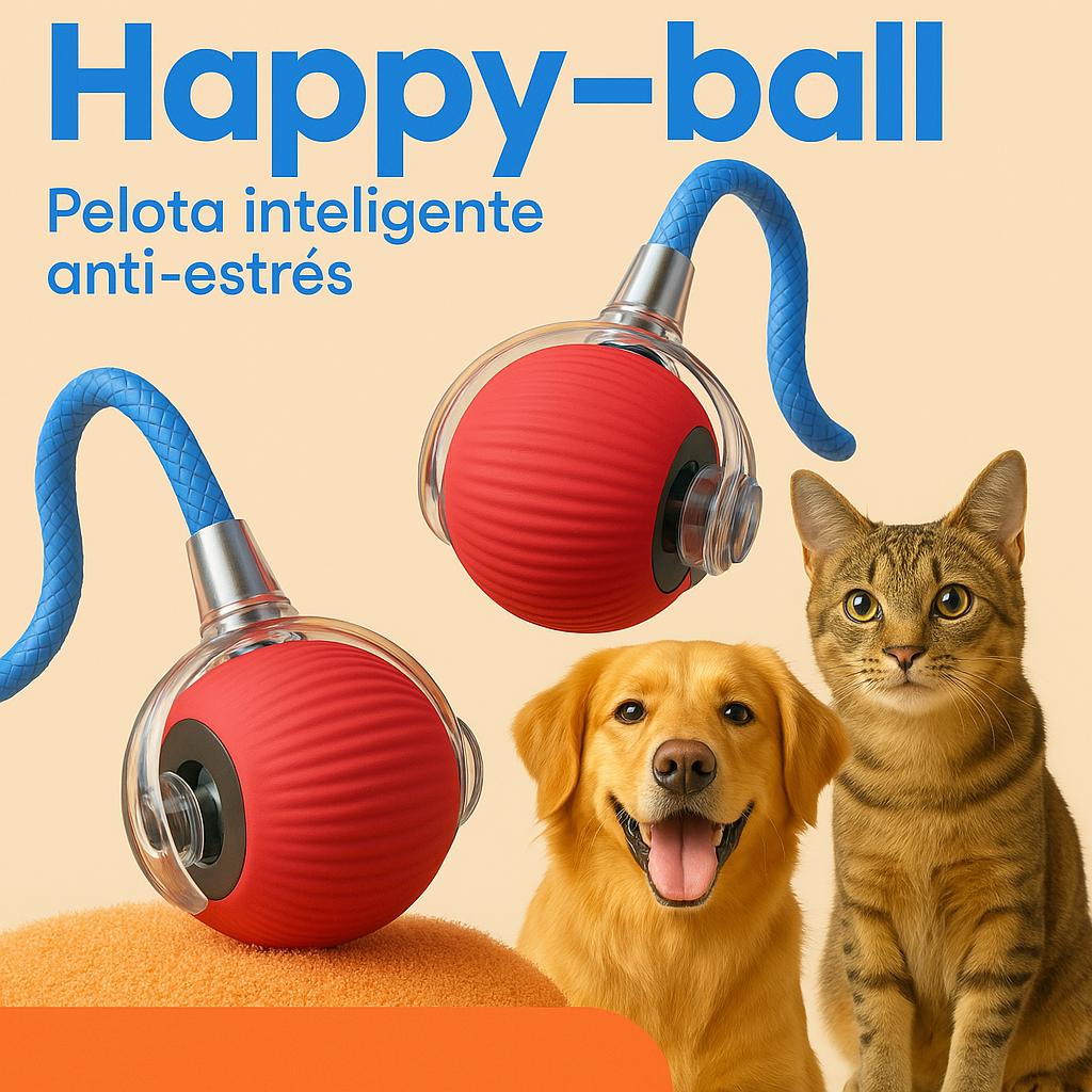 Happy-Ball + eBook-Recetas fáciles para tu mascota